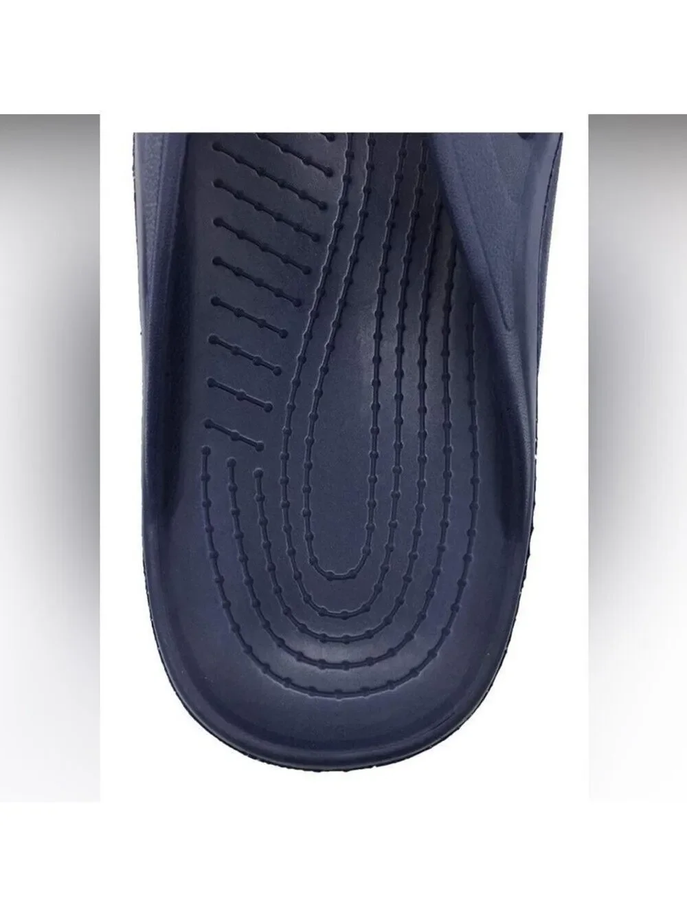 LUFFYMOMO navy Mens Arch Support Sport Toe-Post Flip Flop Thong sz 42 men’s NWOT
